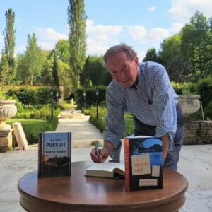 Martin Walker and the Perigord Tours with Terrance, your American friend in Paris.