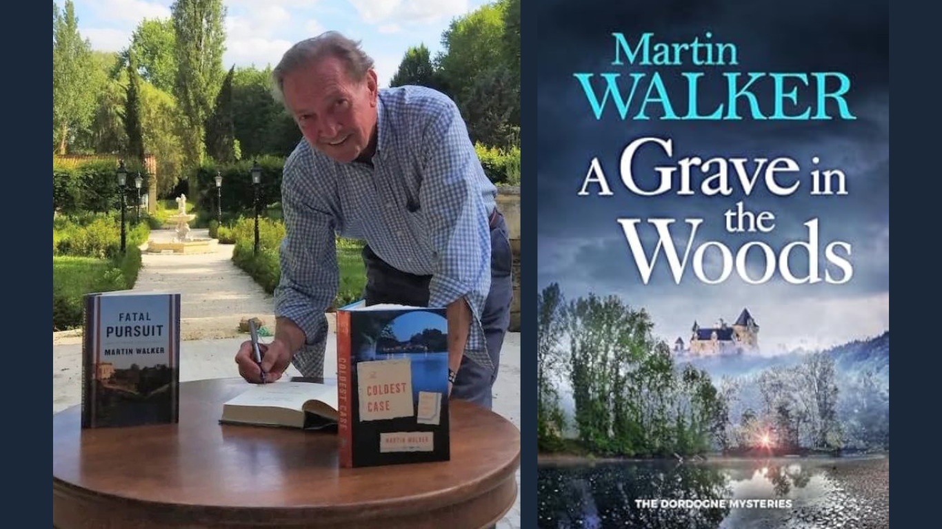Martin Walker the author of Bruno detective series and the Pleasures of the Périgord